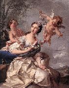 COYPEL, Noel Nicolas Portrait of Madame de Bourbon oil painting